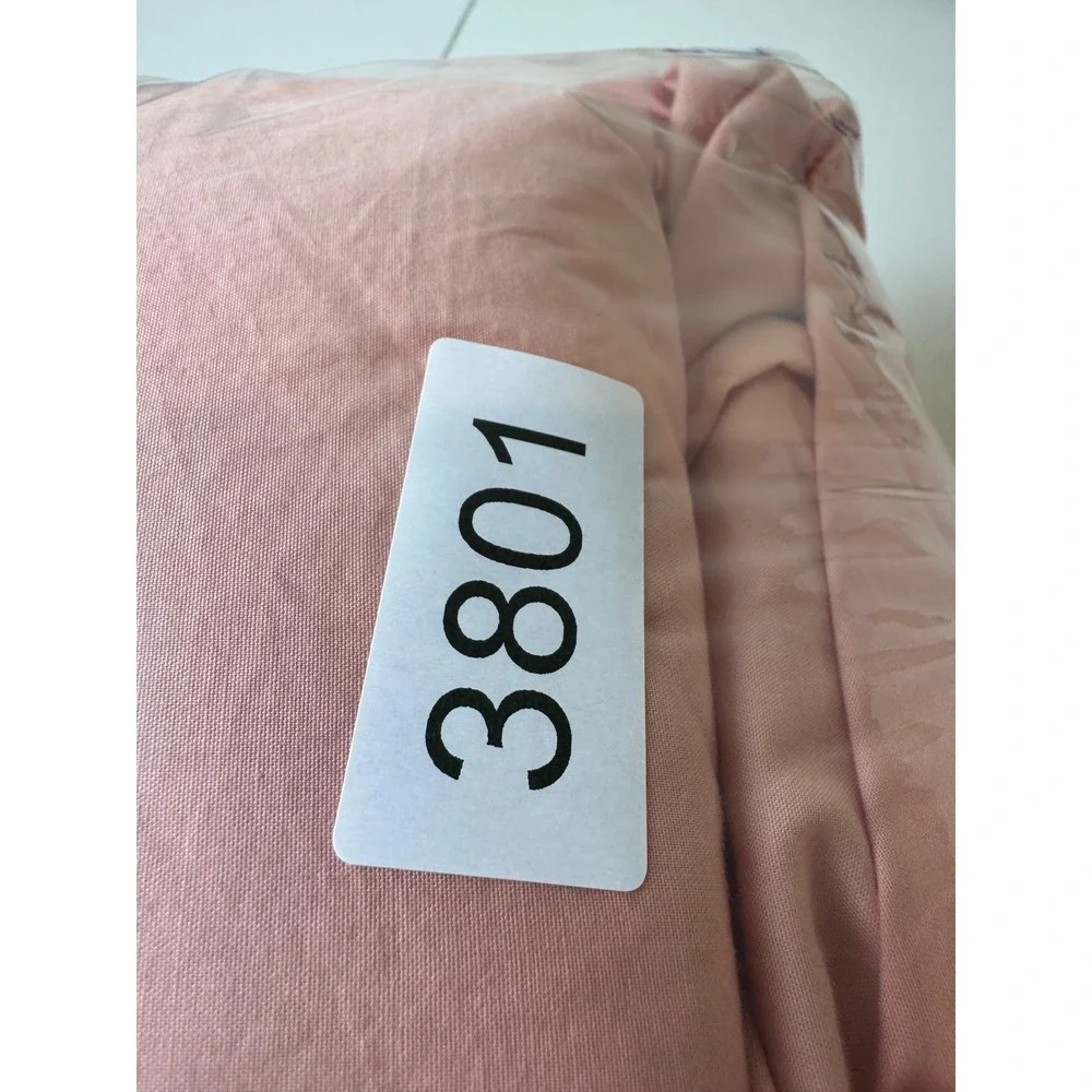 Lacoste 100% Cotton Sheet Set‎ Twin XL Shirley Pink 4 Piece Minimalist Preppy